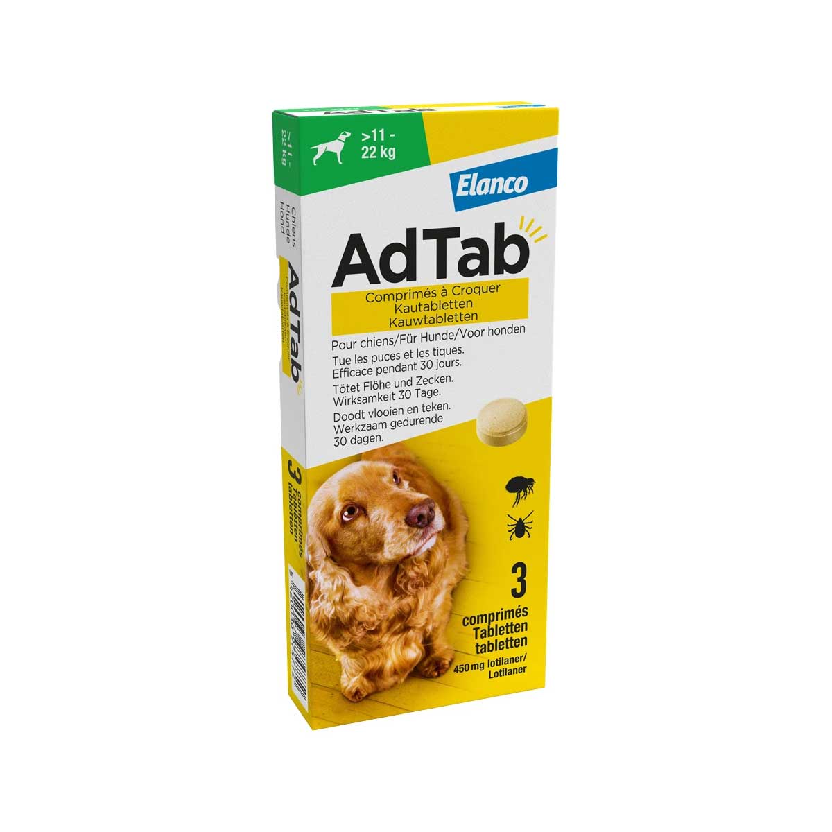 Elanco AdTab kauwtabletten hond