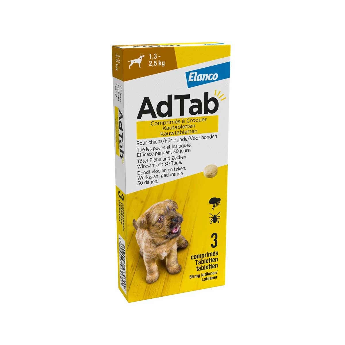 Elanco AdTab kauwtabletten hond