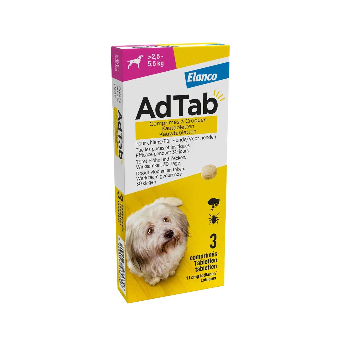 Elanco AdTab kauwtabletten hond