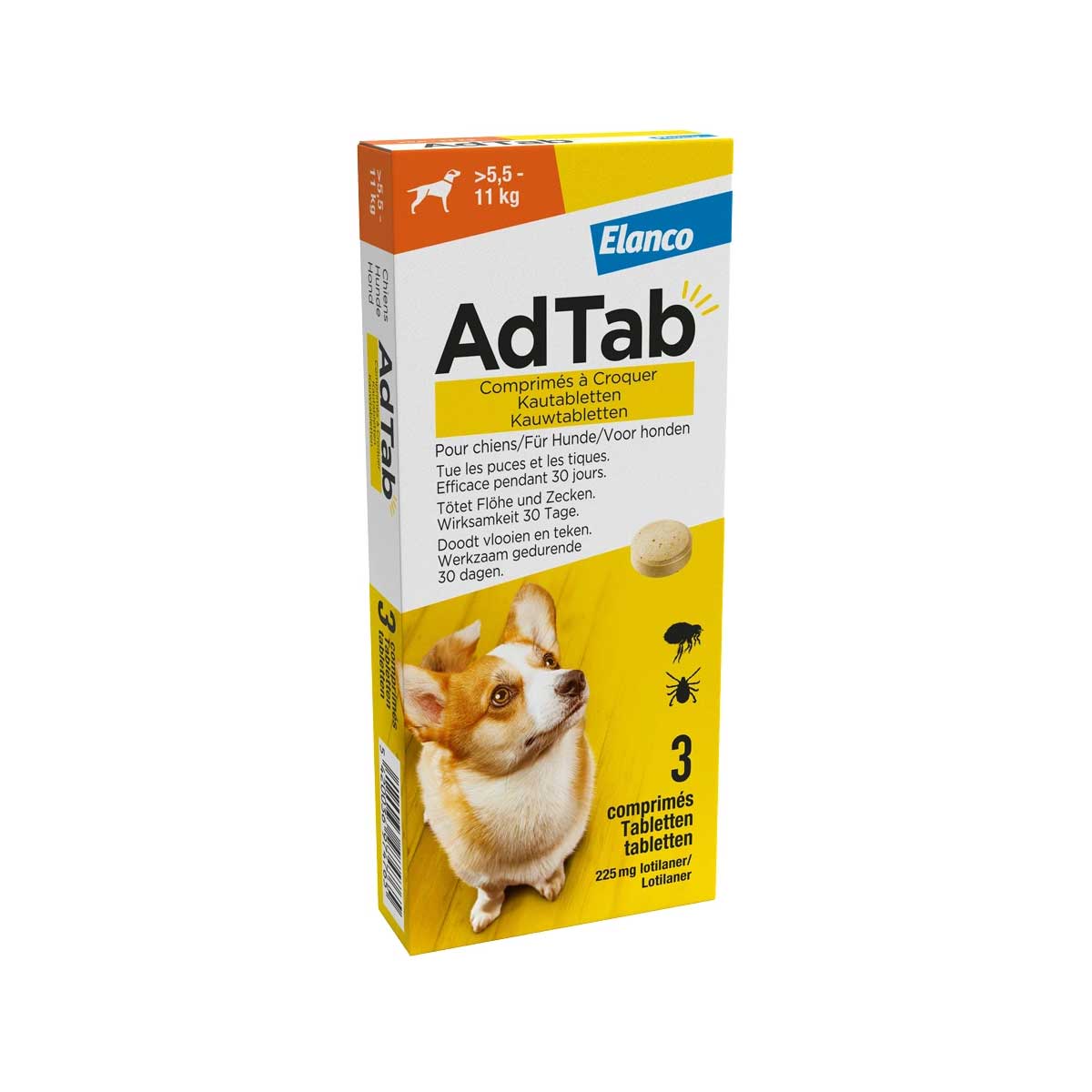 Elanco AdTab kauwtabletten hond