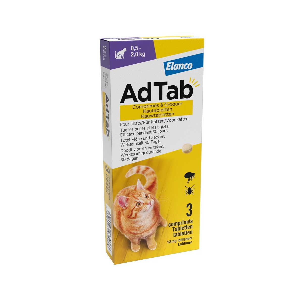 Elanco AdTab Kauwtabletten Kat