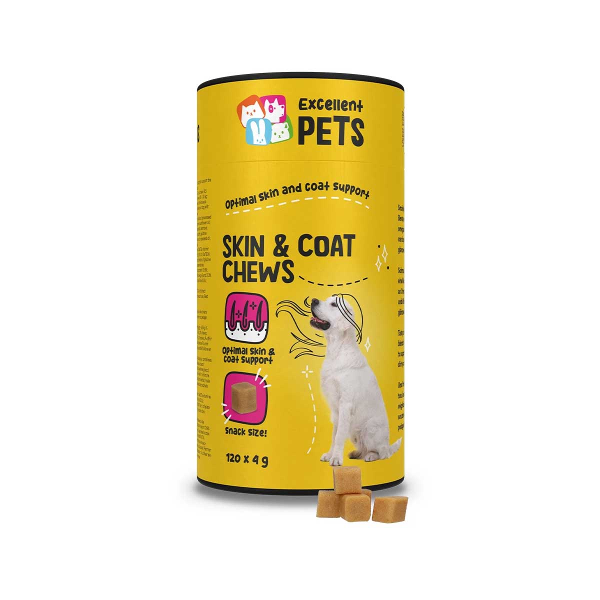 Excellent Pets Skin & Coat Soft Chews