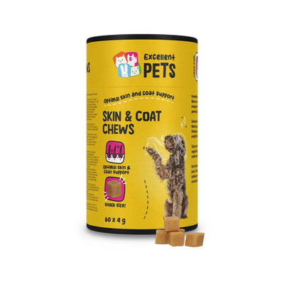 Excellent Pets Skin & Coat Soft Chews 60 Golosinas