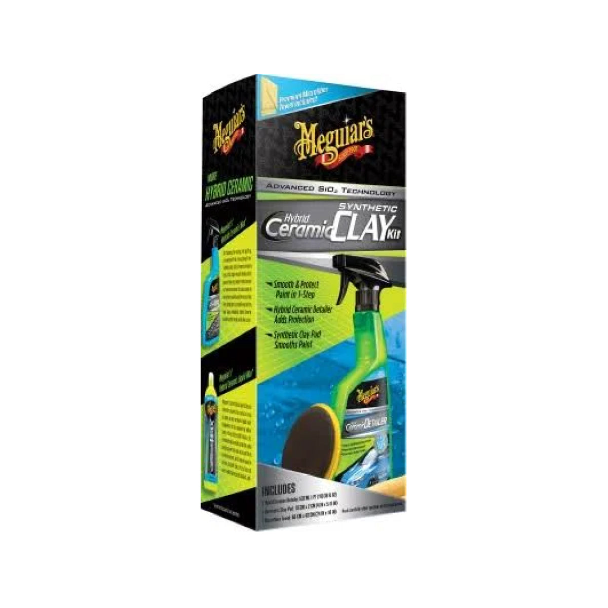 Meguiar's Hybrid Ceramic Synthetic Clay Kit