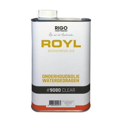 Rigo ROYL Onderhoudsolie 1000 ml en #9090 - Clear