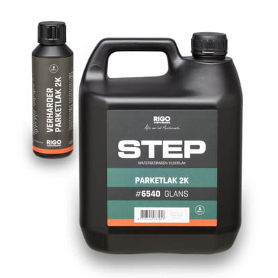 Rigo STEP Parketlak 2K 1000 ml en #6550 - Mat