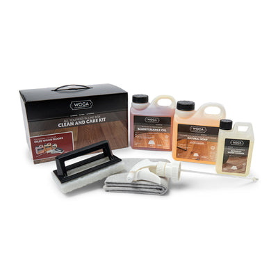 Woca Clean and Care Kit Set en Naturel