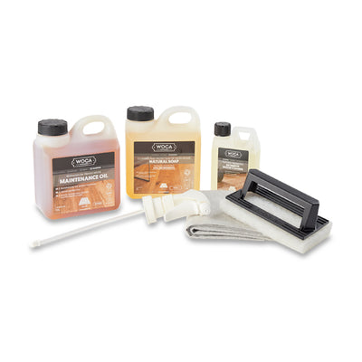 Woca Clean and Care Kit Set en Naturel